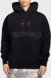 Pleasures Afterlife Cotton Blend Hoodie In Black