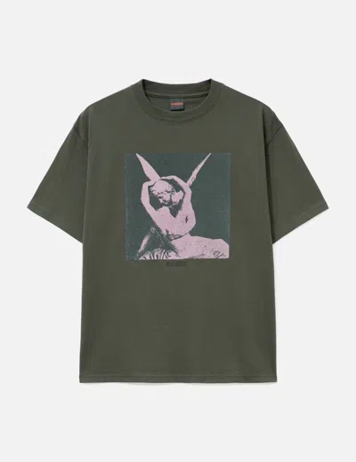Pleasures Angel T-shirt In Charcoal