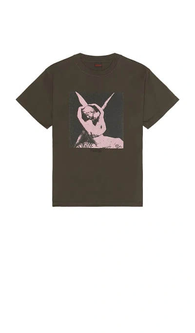 Pleasures Angel T-shirt In Brown