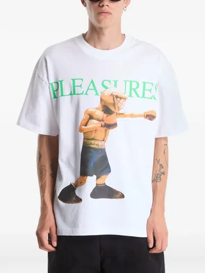 Pleasures Animals T-shirt In White