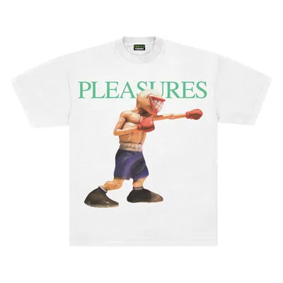 Pre-owned Pleasures Animals T-shirt 'white' | Men's Size M