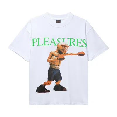 Pre-owned Pleasures Animals T-shirt 'white' | Men's Size Xl