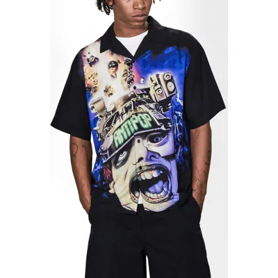 Pleasures Anti-pop Camp Shirt In Multi