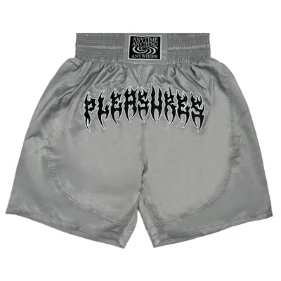Pre-owned Pleasures Anywhere Muay Thai Shorts 'grey'
