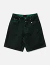 Pleasures Apollo Baggy Shorts In Gray