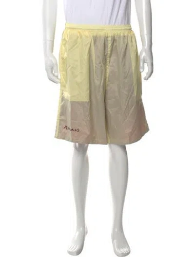 Pre-owned Pleasures Athletic Shorts W/ Tags In Yellow