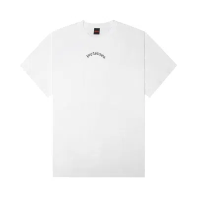 Pre-owned Pleasures Athor T-shirt 'white' | Men's Size Xl