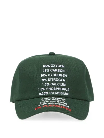 Pleasures Atmosphere Baseball Cap In Green