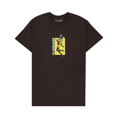 Pre-owned Pleasures Baked Short-sleeve Tee 'brown' | Men's Size M