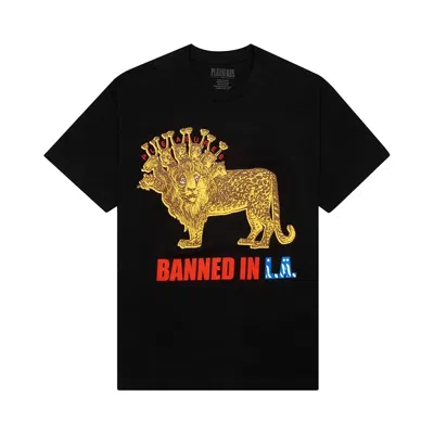 Pre-owned Pleasures Banned T-shirt 'black' | Men's Size L