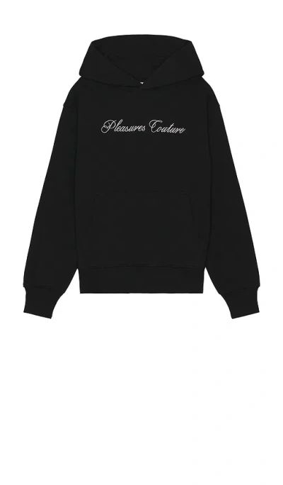 Pleasures Bliss Hoodie In Black