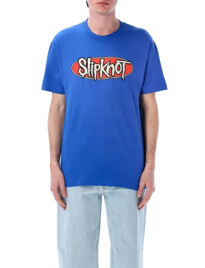 Pleasures Blue Crewneck T-shirt