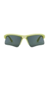 Pleasures Boiler Room Active Sunglasses In Green