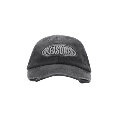 Pre-owned Pleasures Bubble Rip Cap 'grey' | Men's Size Onesize In Gray