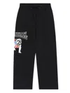 Pleasures Bulldog Cotton Sweatpants In Black