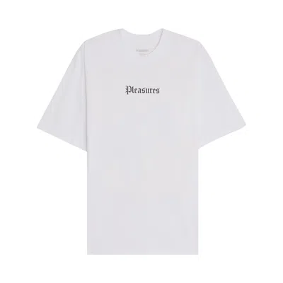 Pre-owned Pleasures Burn Again T-shirt 'white'
