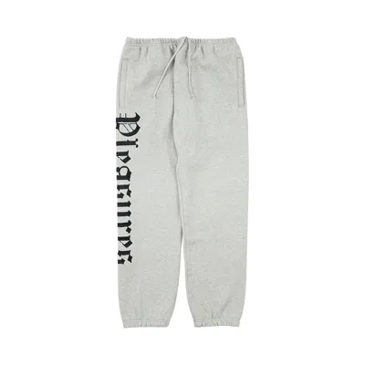 Pre-owned Pleasures Burnout Sweatpants 'grey'