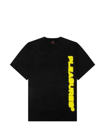 Pleasures Buzzed T-shirt In Black