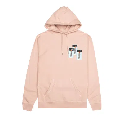 Pre-owned Pleasures Charge Premium Hoodie 'dusty Rose' In Pink