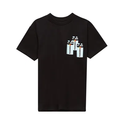 Pre-owned Pleasures Charge T-shirt 'black' | Men's Size M