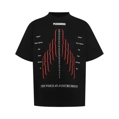 Pre-owned Pleasures Choir Heavyweight Shirt 'black' | Men's Size L