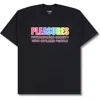 Pleasures Civilized Cotton Graphic T-shirt In Black