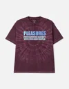 Pleasures Civilized Cotton Graphic T-shirt In Red