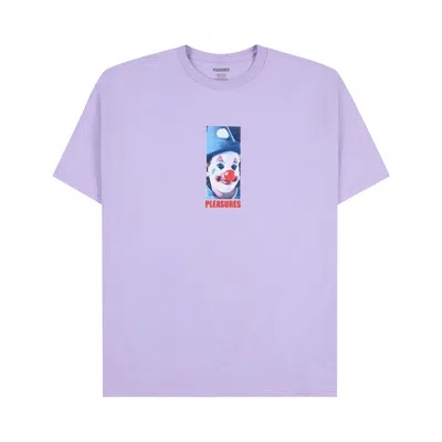 Pre-owned Pleasures Clown T-shirt 'orchid' | Purple | Men's Size M