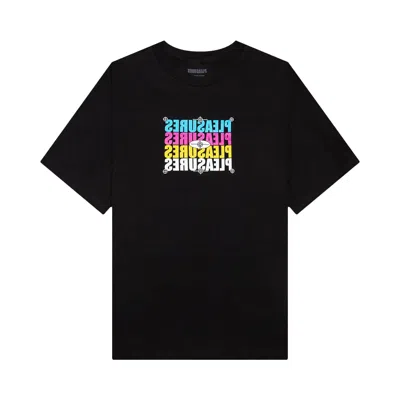 Pre-owned Pleasures Cmyk T-shirt 'black'