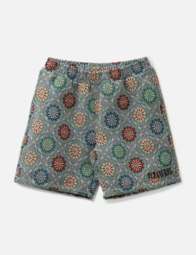 Pleasures Coffer Shorts In Blue