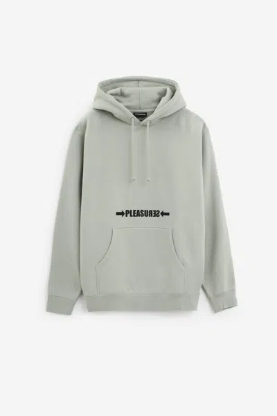 Pleasures Crash Hoodie Sweatshirt In Grey