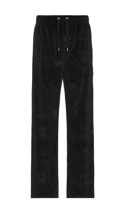 PLEASURES CREST VELOUR TRACK PANTS