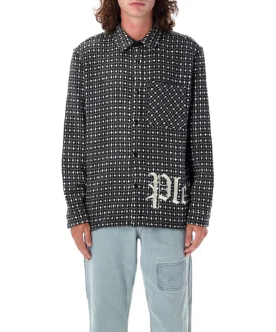 Pleasures Cross Work Jacket In Grey