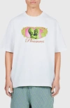 Pleasures Cutie Heavyweight Graphic Print T-shirt In White