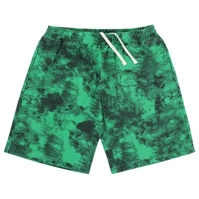 Pre-owned Pleasures Cyclone Shorts 'green'