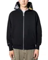 Pleasures Daft Punk Ram Graphic Zipper Hoodie In Black