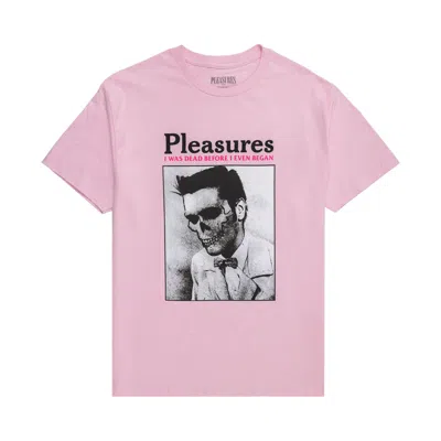 Pre-owned Pleasures Dead T-shirt 'pink'