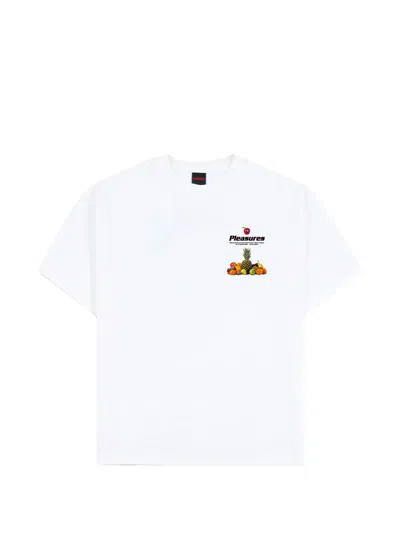 Pleasures Delivery Graphic-print T-shirt In White