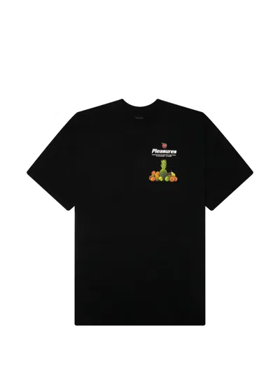 Pleasures Delivery T-shirt In Black