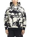 Pleasures Despair Skull-graphic Hoodie In Black