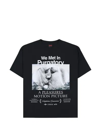 Pleasures Devotion Graphic-print T-shirt In Black