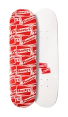 Pleasures Doubles Deck 8.5 In Red
