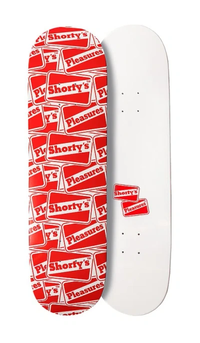 Pleasures Doubles Deck 8.5 In Red
