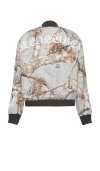 Pleasures Tree-print Bomber Jacket In Multi