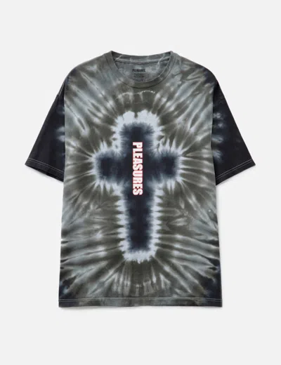 Pleasures Dyed T-shirt In Black