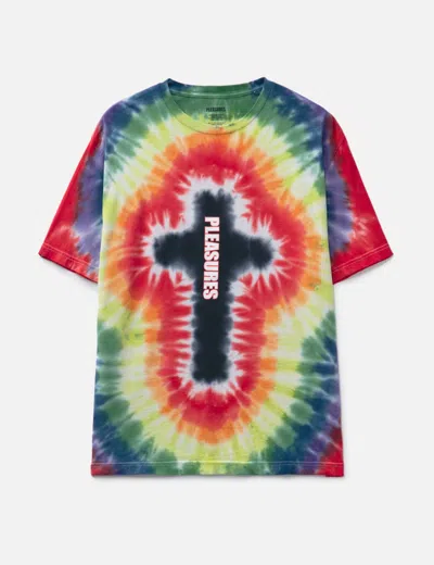 Pleasures Dyed T-shirt In Multi