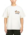 Pleasures Embroidered Short-sleeve T-shirt In White