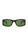 Pleasures Eazy Sunglasses In Brown