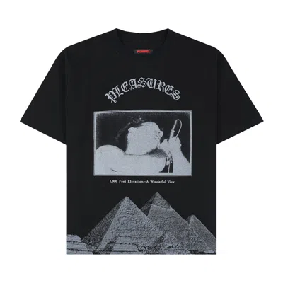 Pre-owned Pleasures Elevation Heavyweight Shirt 'black' | Men's Size L