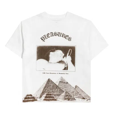 Pre-owned Pleasures Elevation Heavyweight Shirt 'white' | Men's Size Xxl